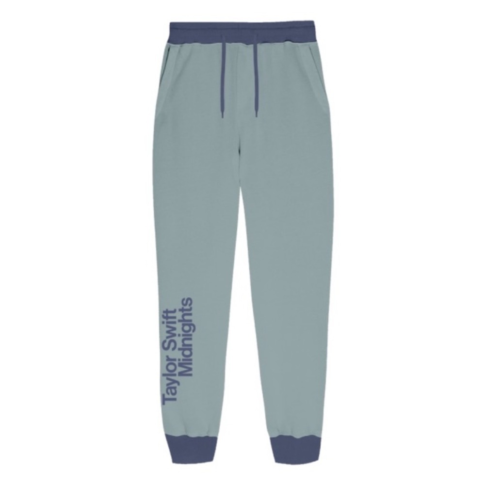 Taylor Swift Midnights Teal Color Block Sweatpants